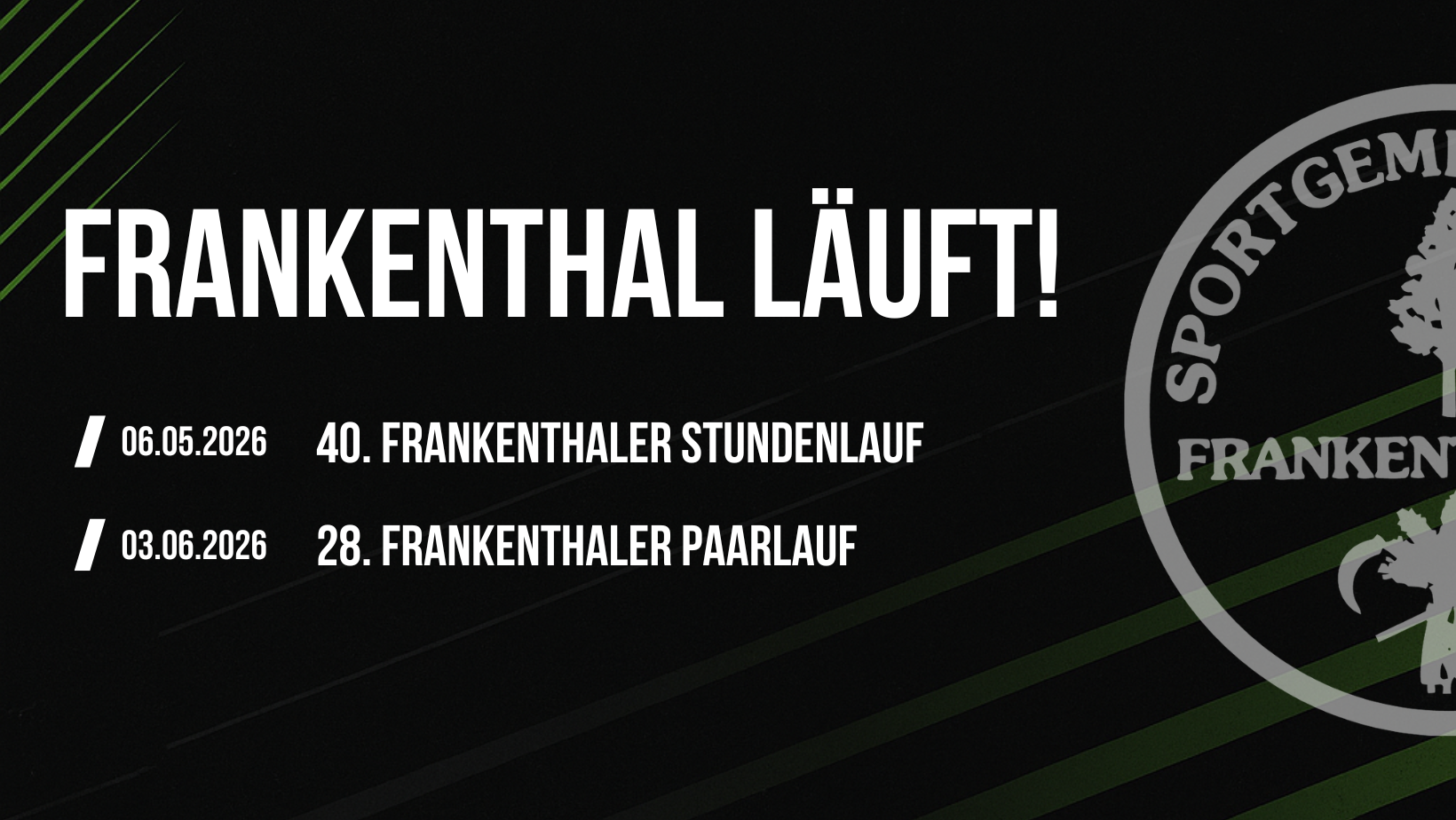 Frankenthal läuft!
