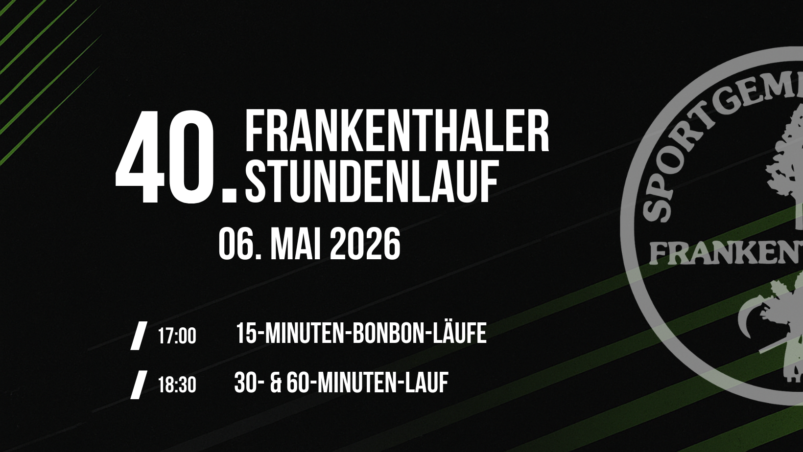 40. Frankenthaler Stundenlauf